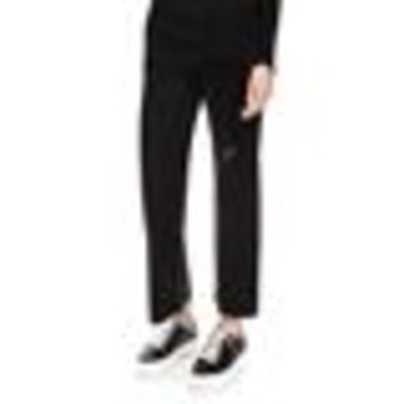Michael Kors Ribbed Kick-Flare Pants In Black - L - Picture 3 of 3